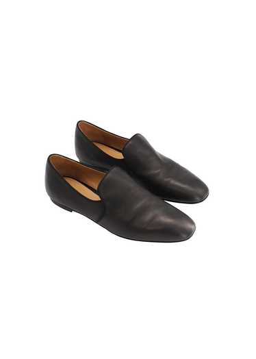 Product Details Black leather Alys loafer