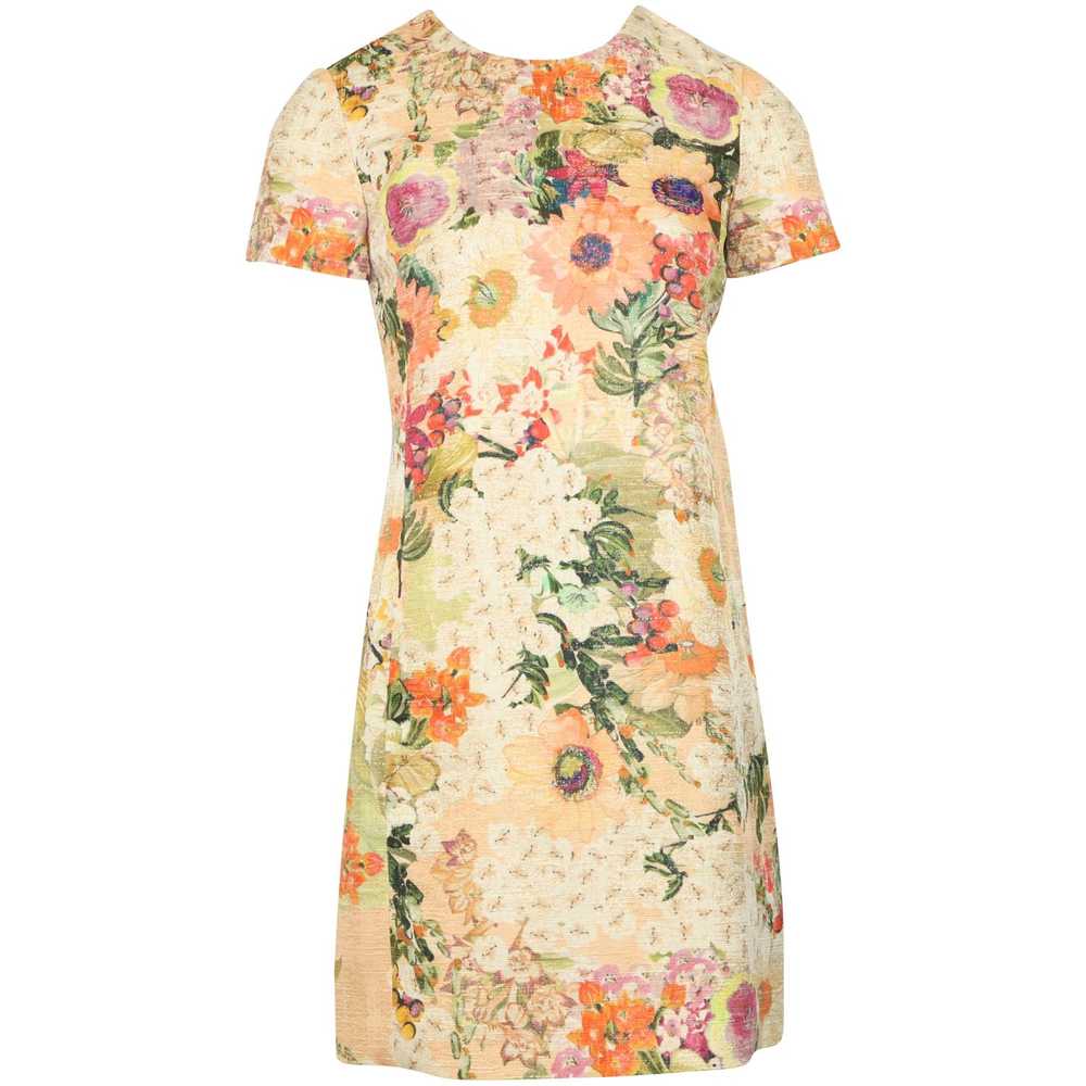 Product Details Floral jacquard shift dress - image 2