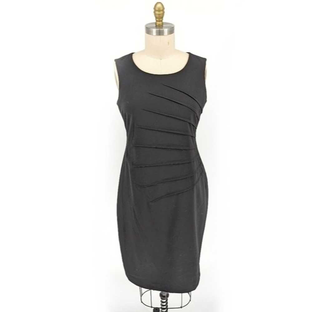 Calvin Klein Starburst Knit Dress Black 12 Busine… - image 1