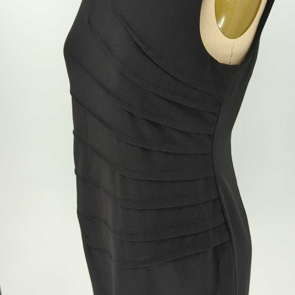 Calvin Klein Starburst Knit Dress Black 12 Busine… - image 4