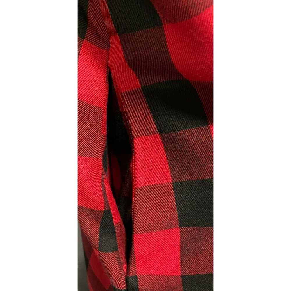 Hot Topic Red and Black Buffalo Plaid Dress With … - image 5