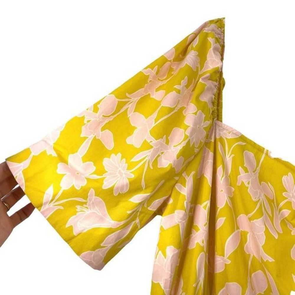 Eloquii floral midi dress Size 22 yellow - image 4