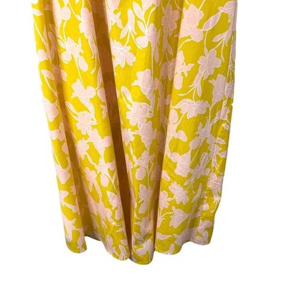 Eloquii floral midi dress Size 22 yellow - image 5
