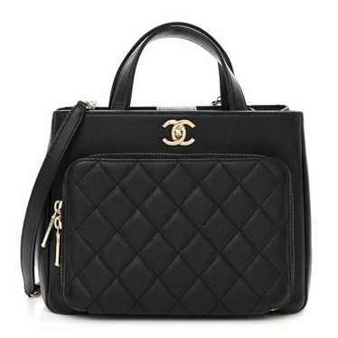 CHANEL Caviar Quilted Small Business Affinity Sho… - image 1