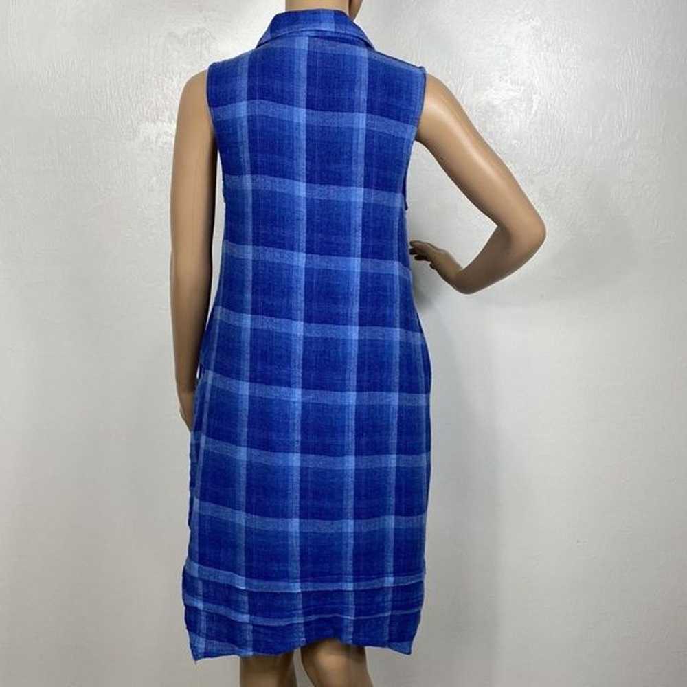 Isabella Sinclair Anthropology Sleeveless Blue Ch… - image 5