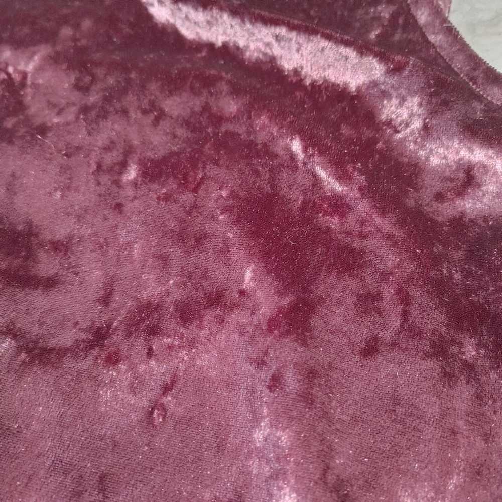 Michael Michael Kors Size Medium M Velvet Purple … - image 7