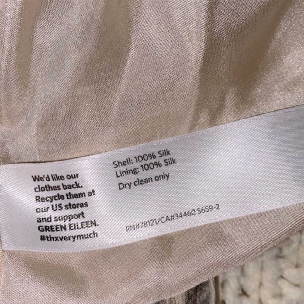 Eileen fisher silk dress size petite medium - image 7