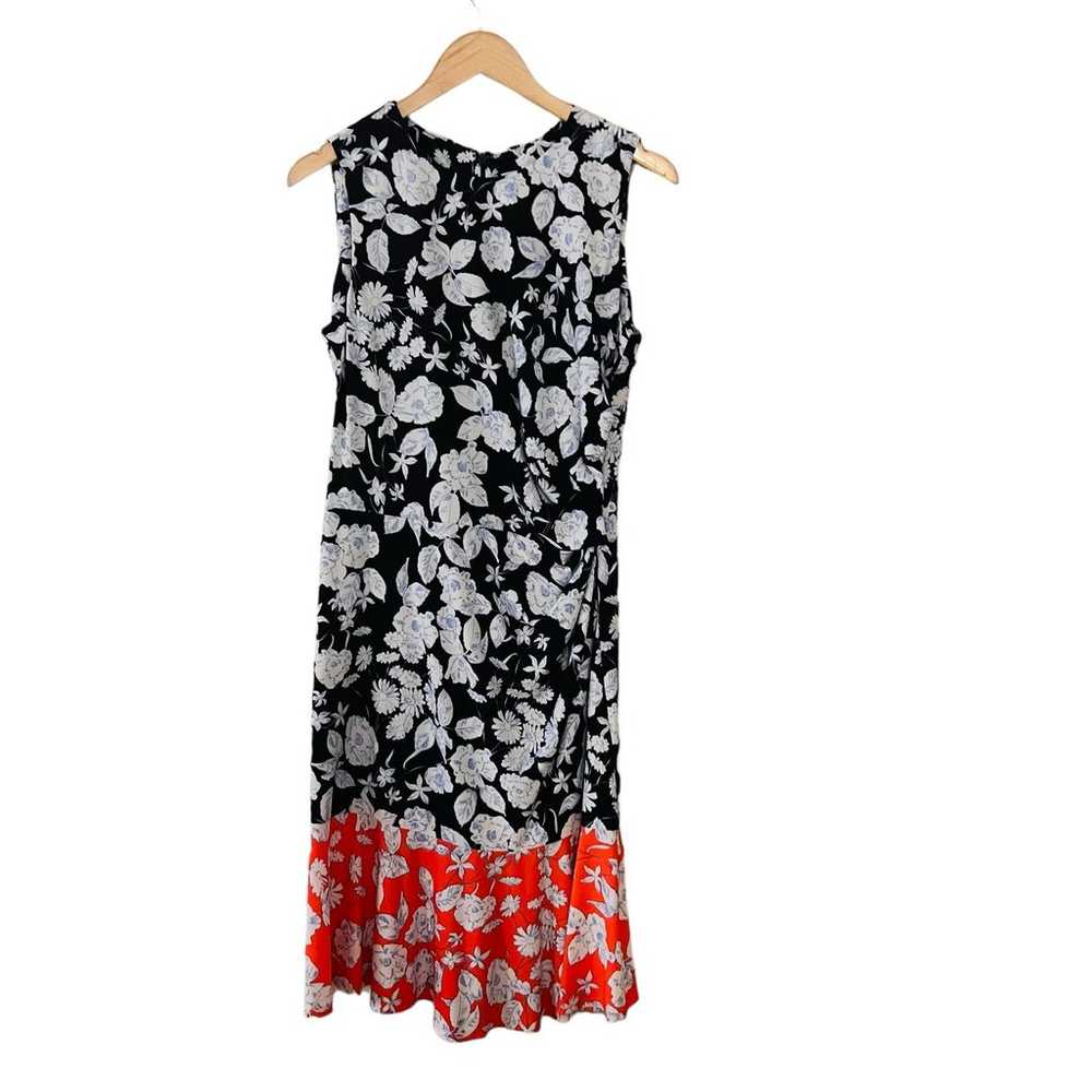 Eliza J Floral Colorblock Sleeveless Dress Size 1… - image 10