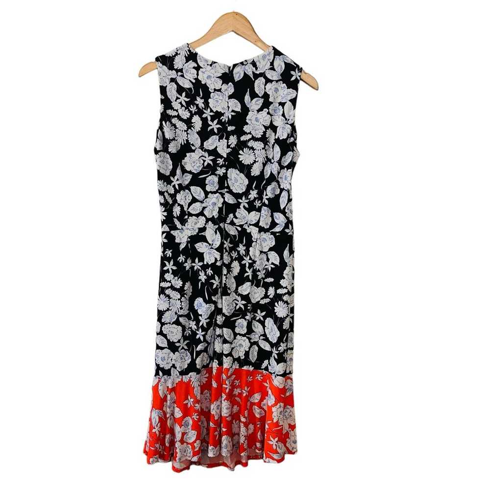 Eliza J Floral Colorblock Sleeveless Dress Size 1… - image 3