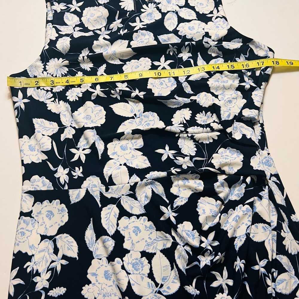 Eliza J Floral Colorblock Sleeveless Dress Size 1… - image 7