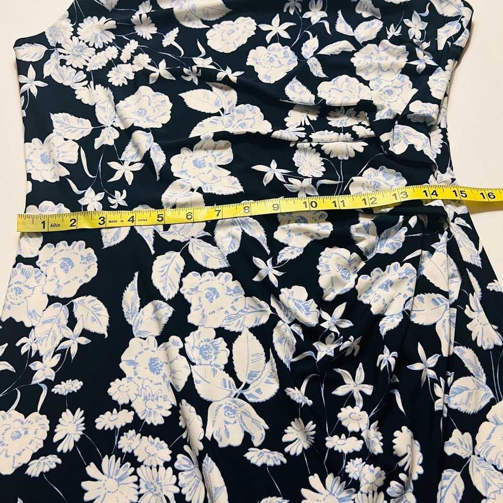 Eliza J Floral Colorblock Sleeveless Dress Size 1… - image 8