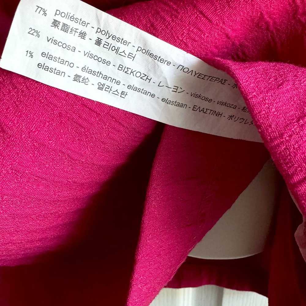 Zara Woman Textured Frilled Sleeve Shift Mini Dre… - image 7