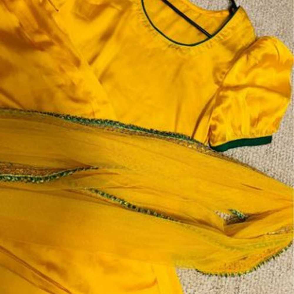 Indian Pakistani salwar suit 3 pieces dress small - image 2
