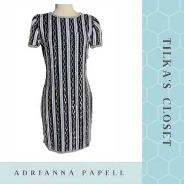 Adrianna Papell Jewel Beaded Dress