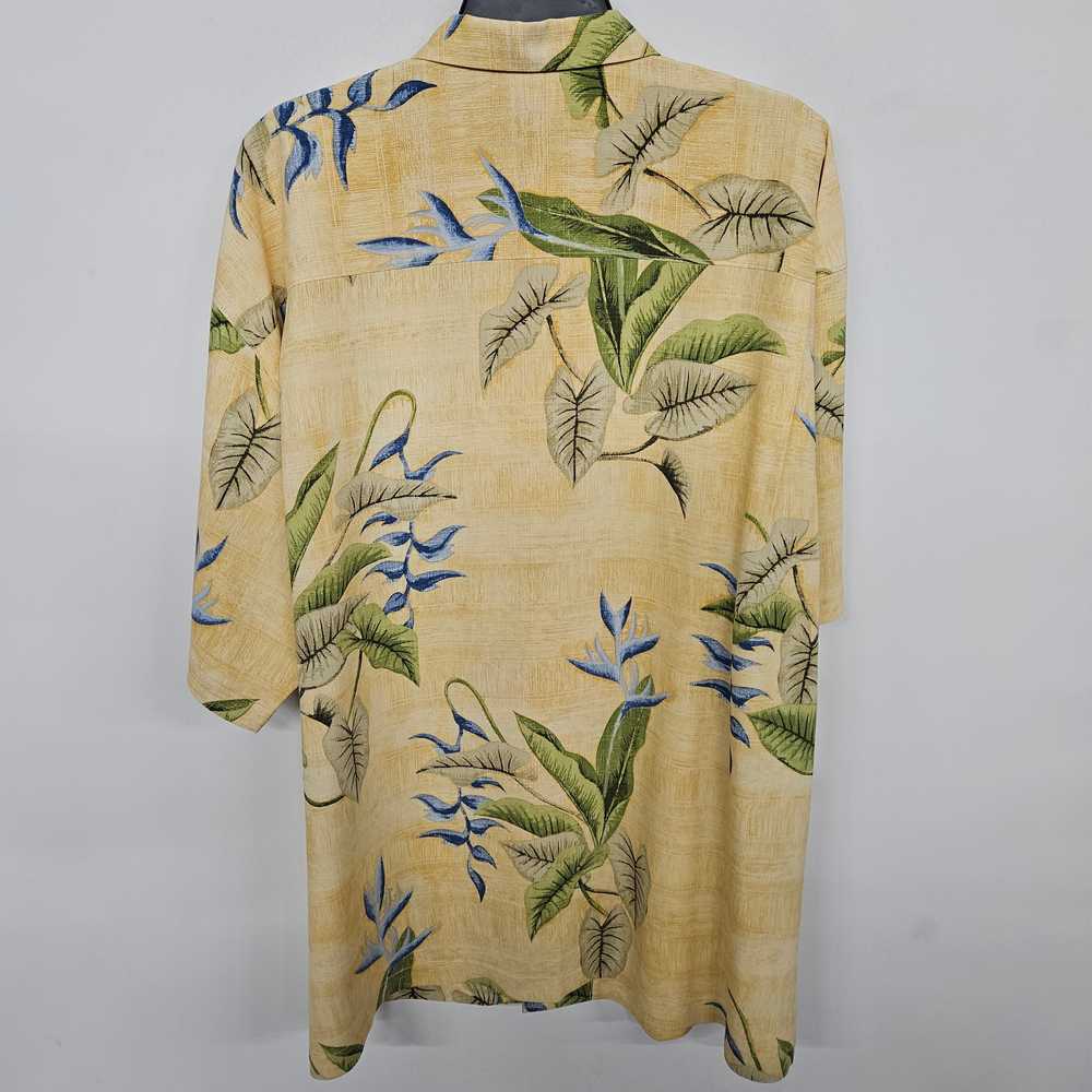 Tommy Bahama Yellow Floral Button Up - image 2