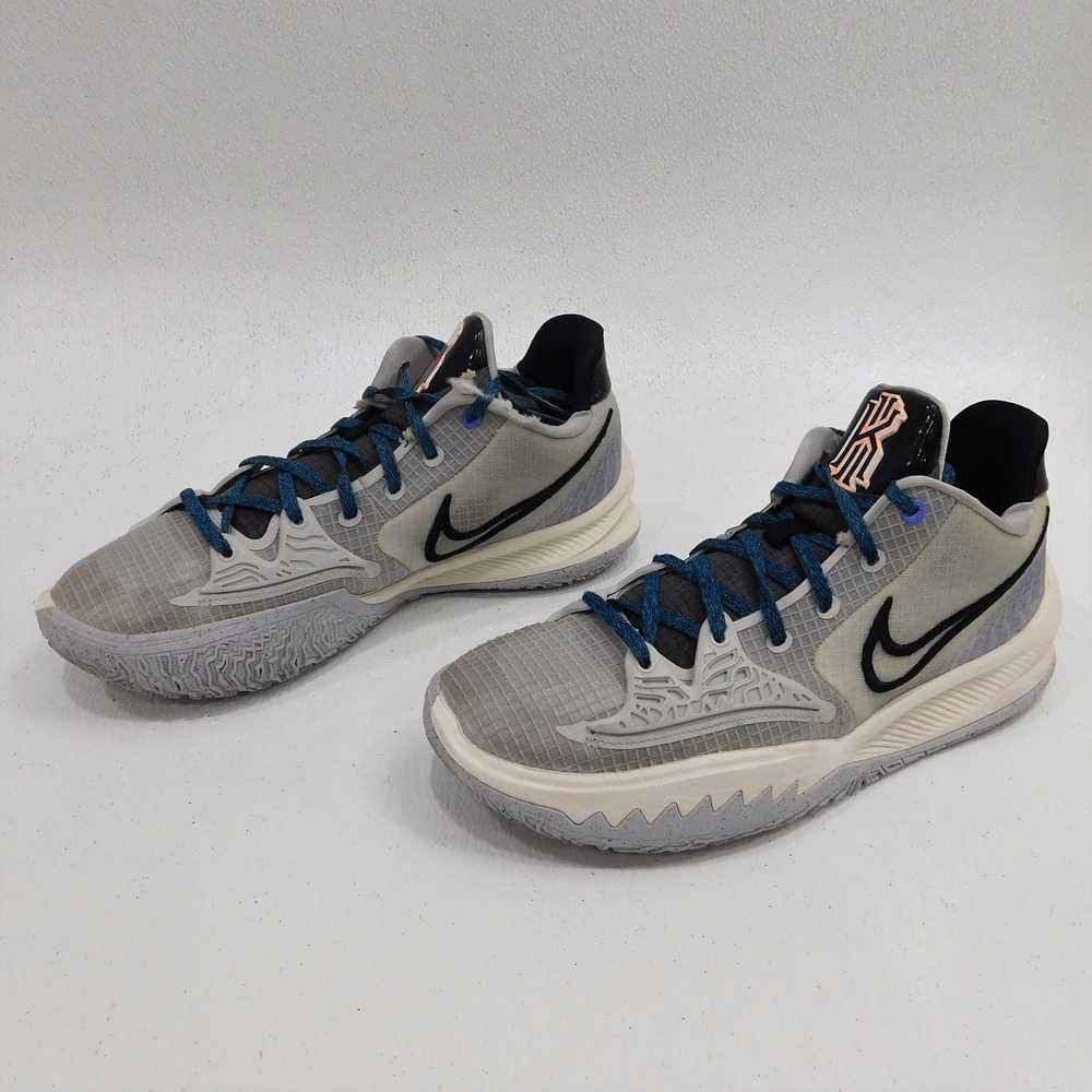 Nike Kyrie 4 Gray Fog Sapphire Blue Men's Shoes S… - image 2