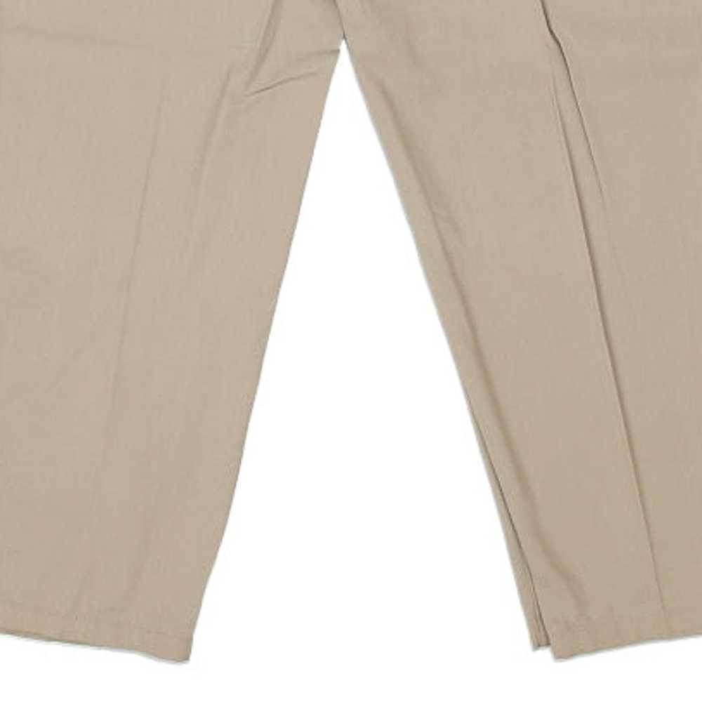 Moschino Jeans Trousers - 29W UK 12 Beige Cotton - image 4