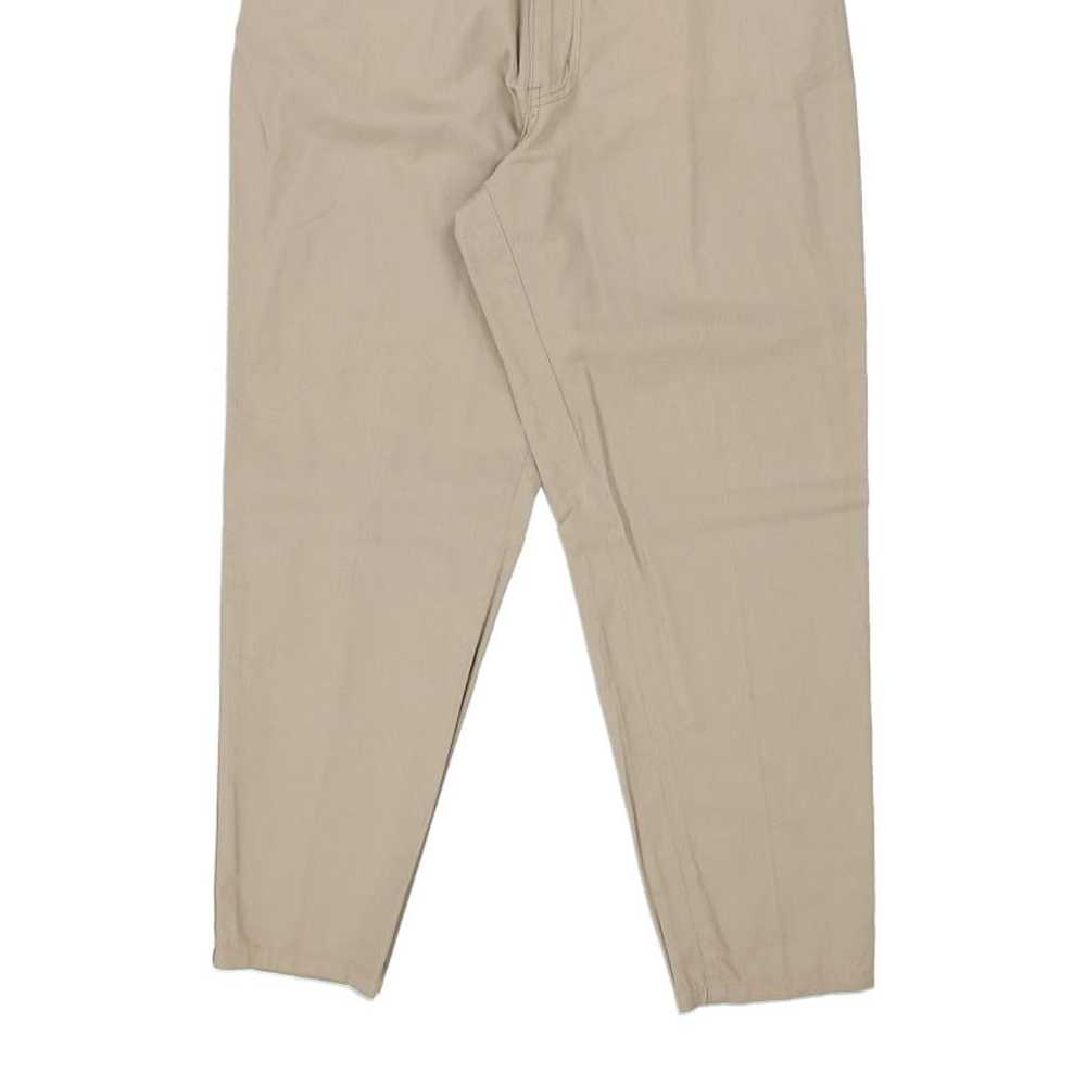 Moschino Jeans Trousers - 29W UK 12 Beige Cotton - image 6