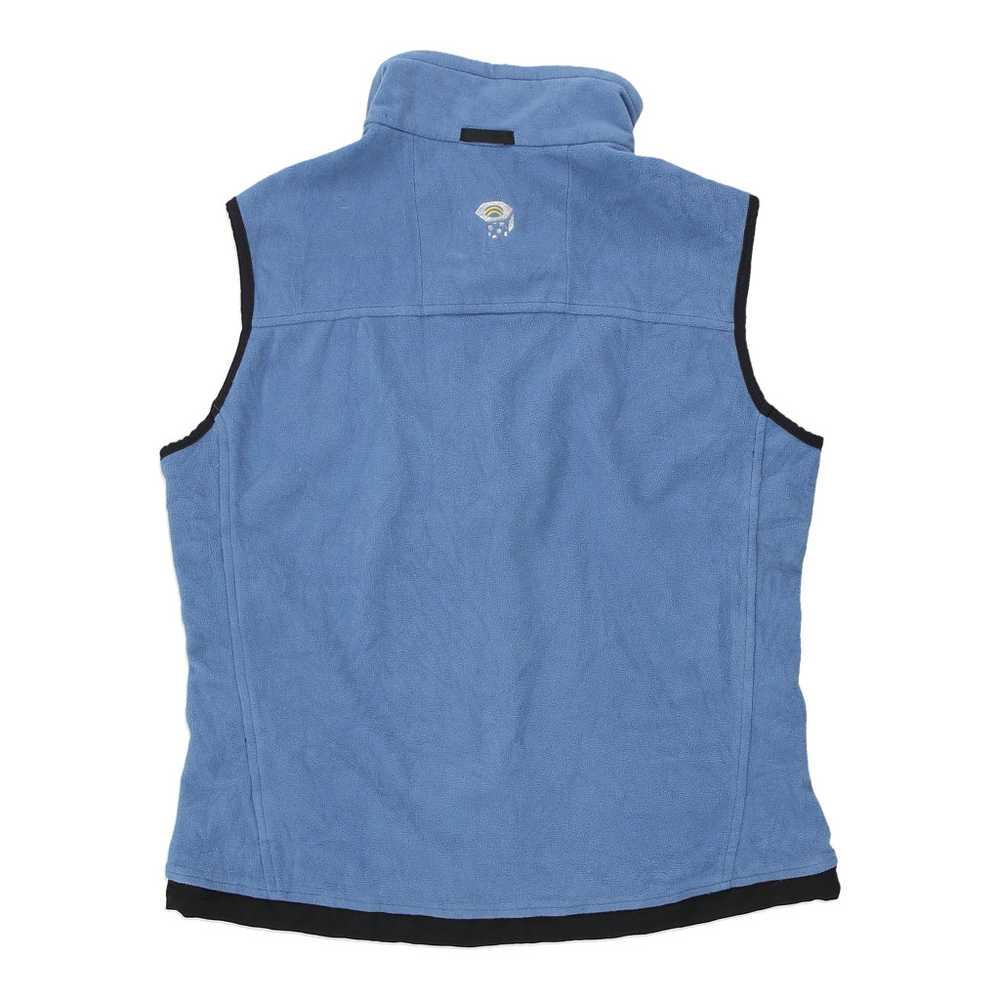 Mountain Hard Wear Fleece Gilet - Small Blue Poly… - image 2