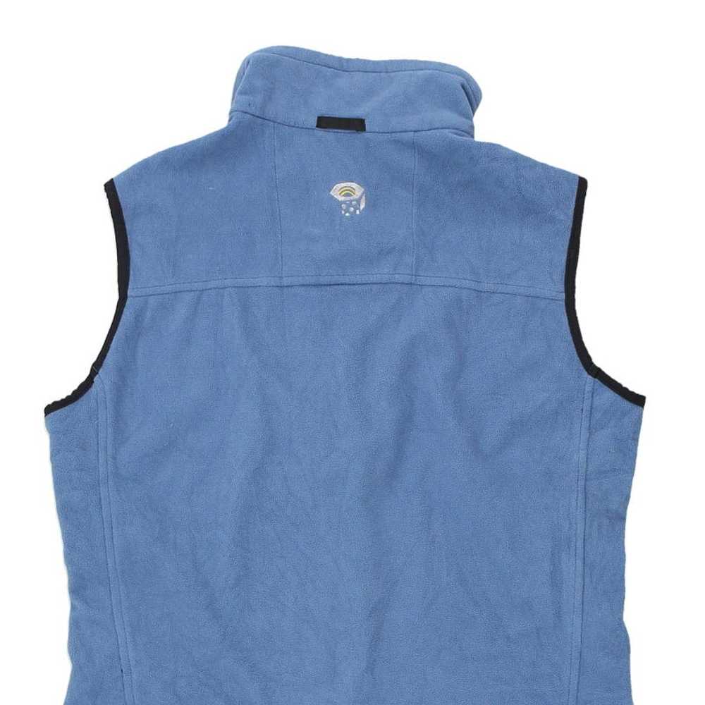 Mountain Hard Wear Fleece Gilet - Small Blue Poly… - image 6