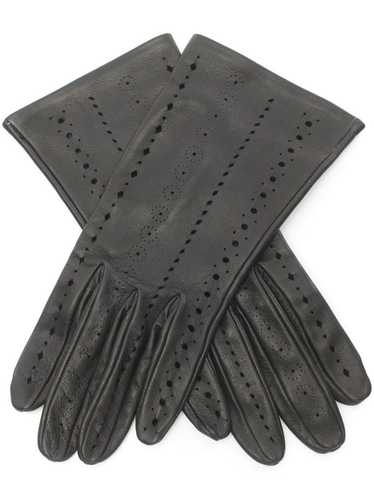 Hermès Pre-Owned 2000 perforated leather gloves -… - image 1