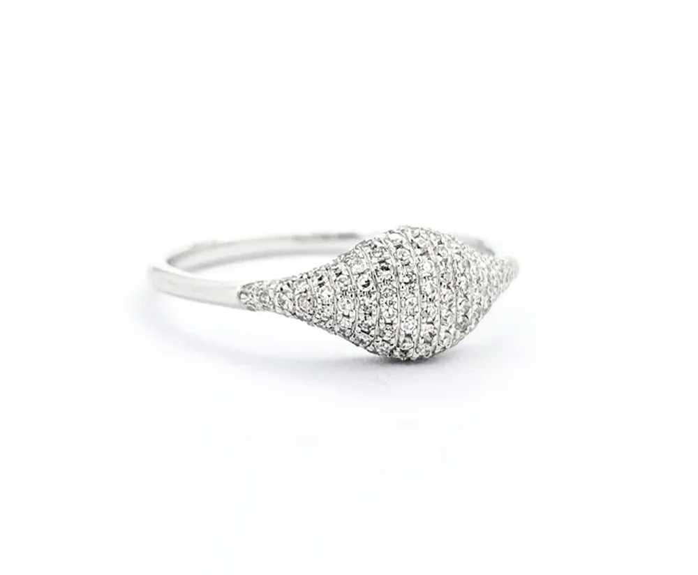 0.25ctw Diamond Ring In White Gold - image 6
