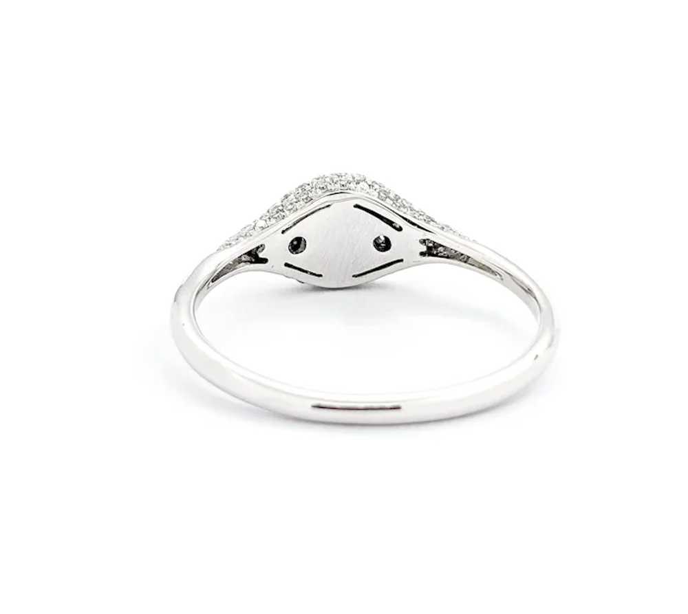 0.25ctw Diamond Ring In White Gold - image 7