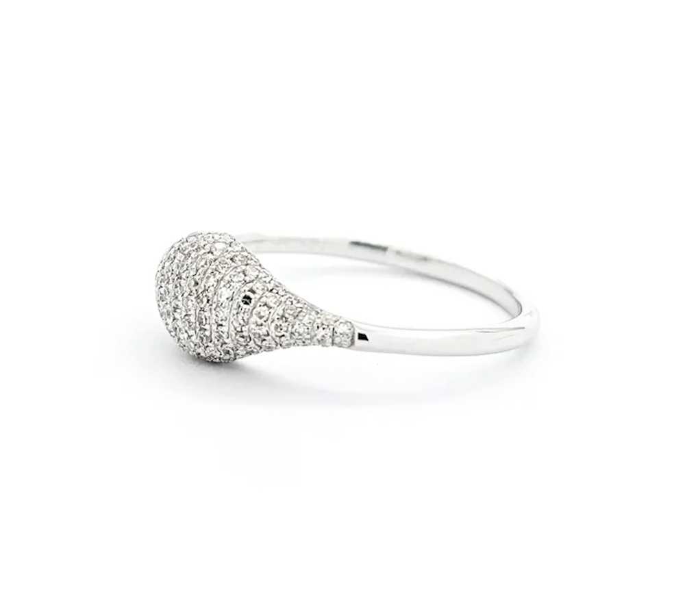 0.25ctw Diamond Ring In White Gold - image 8