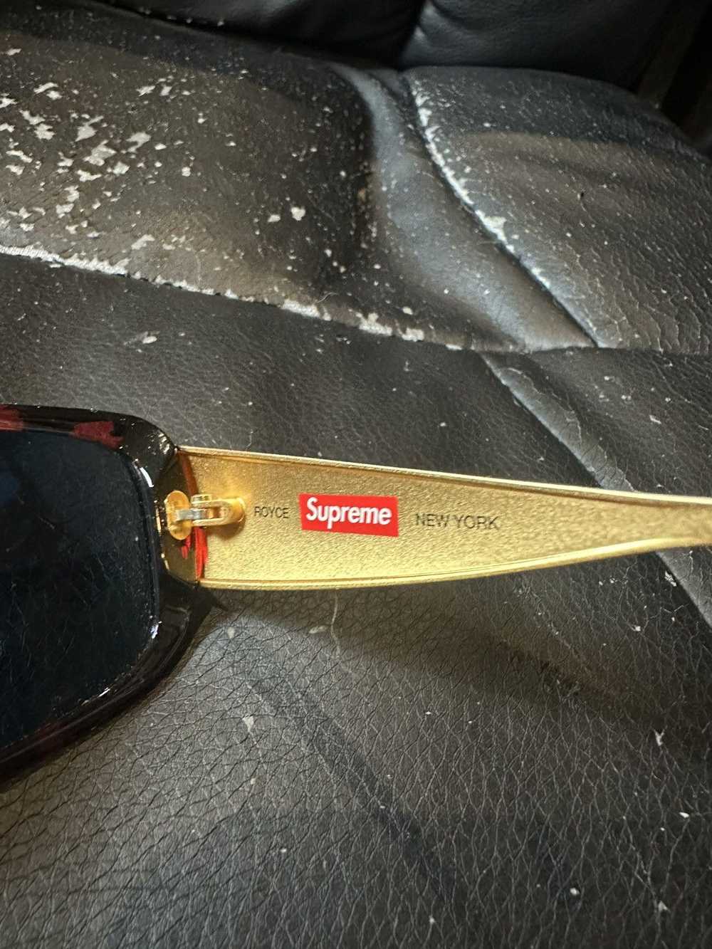 Supreme SS17 Royce Sunglasses Tortoise Gold Templ… - image 7