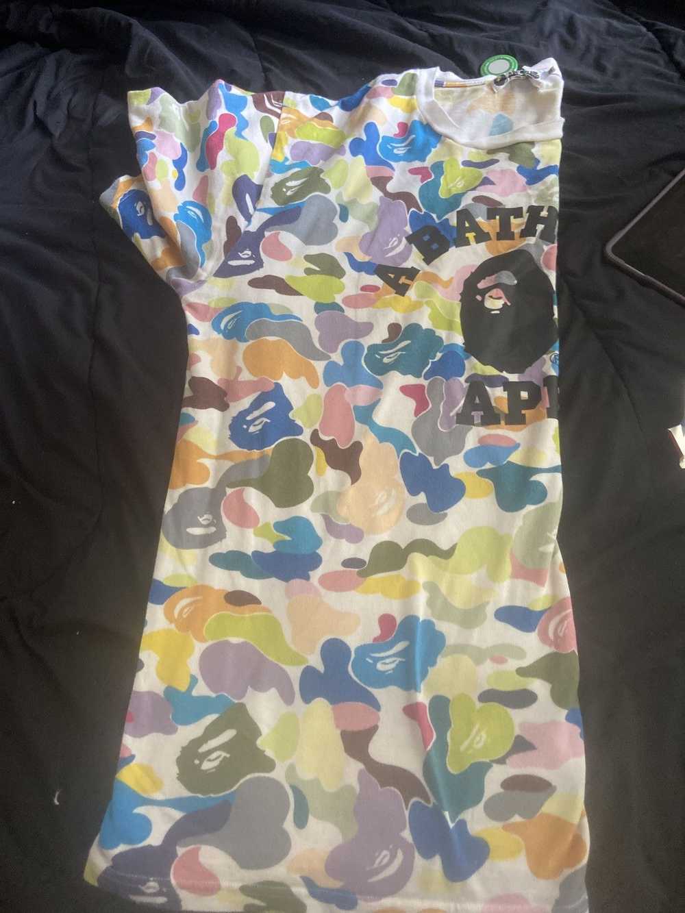 Bape BAPE Ultimate Multi Camo College Tee - image 3