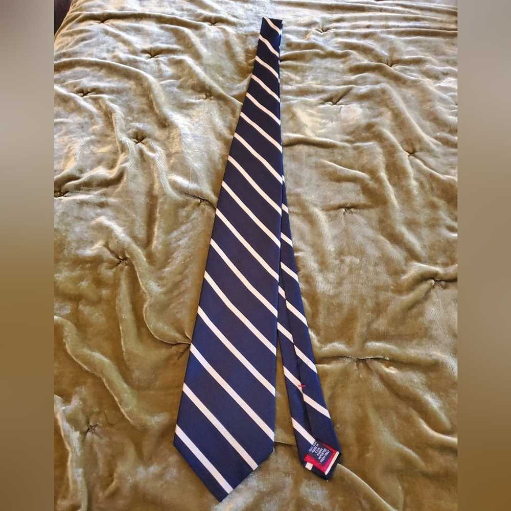 Other Benton-Knight black and gold silk necktie - image 6