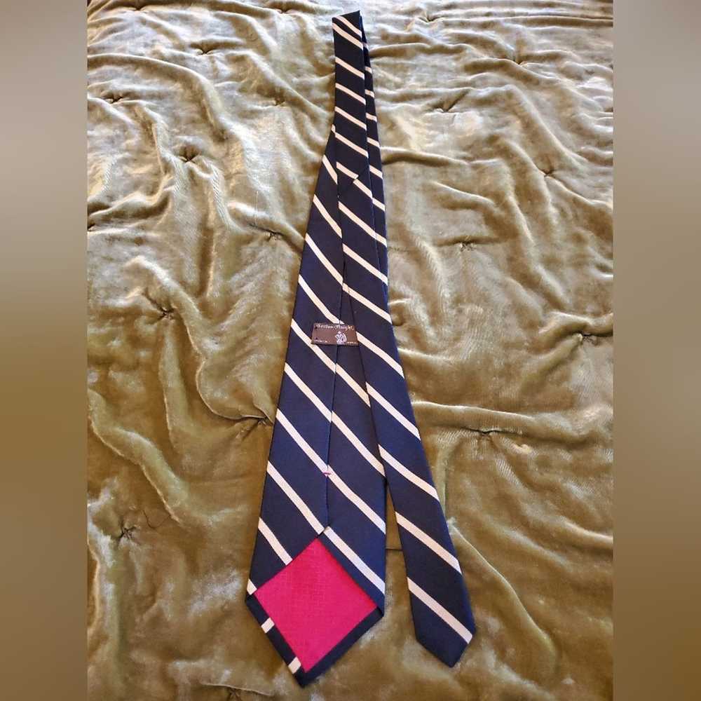 Other Benton-Knight black and gold silk necktie - image 7