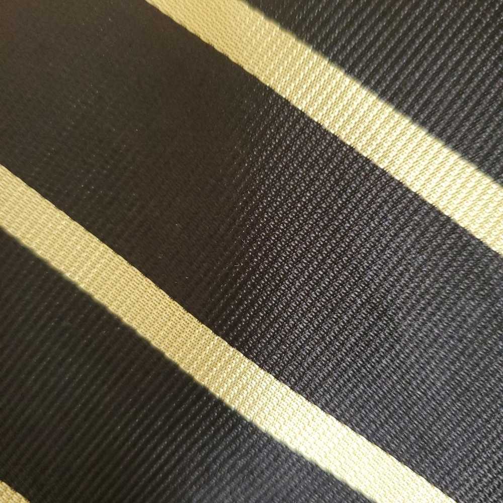 Other Benton-Knight black and gold silk necktie - image 9