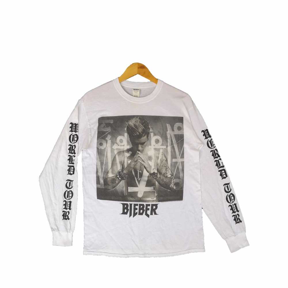 Band Tees × Vintage Vintage Justin Bieber T Shirt… - image 1