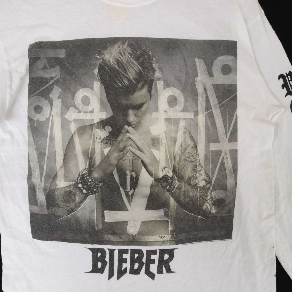 Band Tees × Vintage Vintage Justin Bieber T Shirt… - image 7