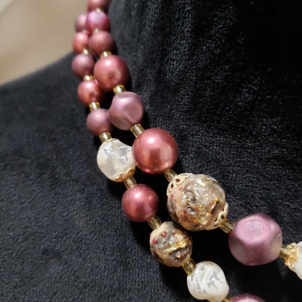 Other Fashion Chunky Freshwater Pearl Beads Ename… - image 5