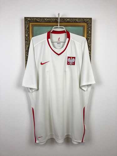Nike × Soccer Jersey × Vintage Poland Home footbal
