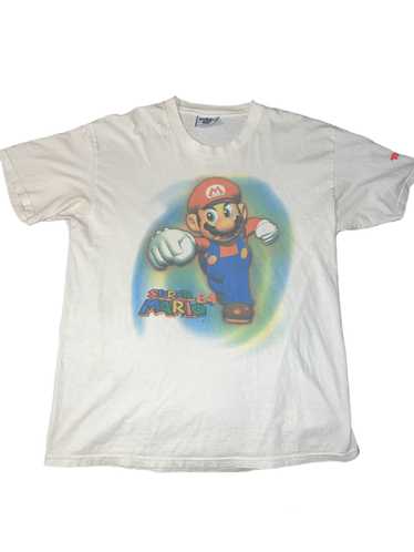 Lee Vintage 90s Lee Nintendo SUPER MARIO 64 Graph… - image 1