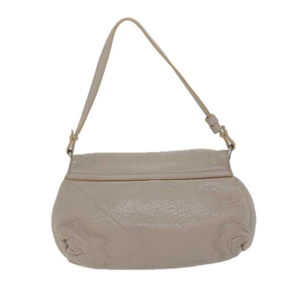 Chloe Chloe Lily Shoulder Bag Leather 2way Beige … - image 2