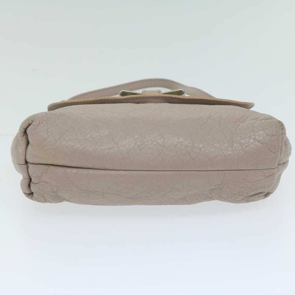 Chloe Chloe Lily Shoulder Bag Leather 2way Beige … - image 5