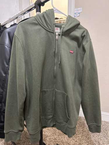 Levi's Olive green Levi’s zip-up