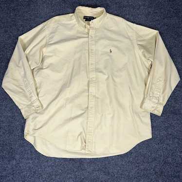 Ralph Lauren Ralph Lauren Blake Shirt Mens XL Yel… - image 1