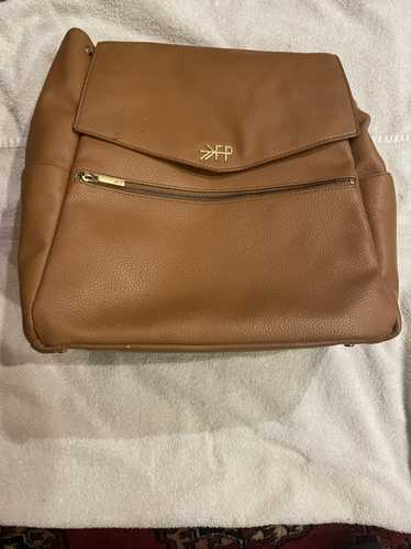 Leather Freshly Picked Diaper Bag Tan/Butterscotch