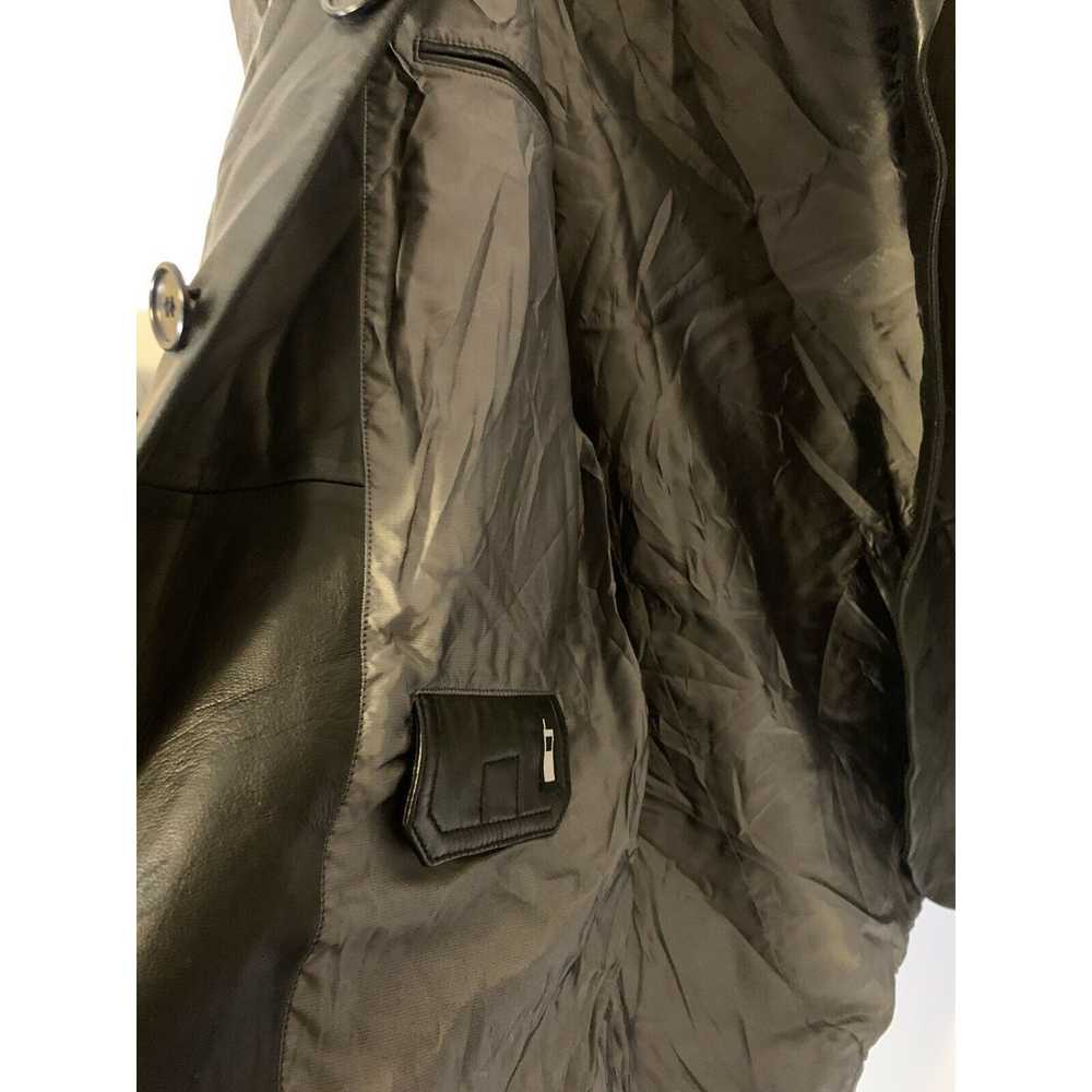 Murano MURANO Men’s Sz XL Black Leather Jacket La… - image 10