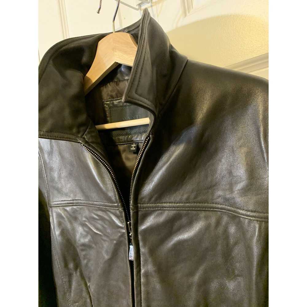 Unkwn Avanti Women’s Sz L Genuine Leather Jacket … - image 1