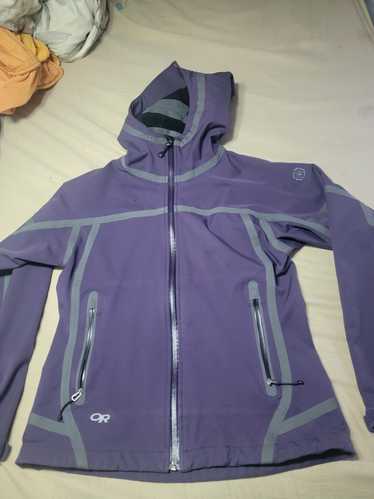 Outdoor Research Men's offers Mithril Jacket Purple Large Fleece Hoody Rain Snow