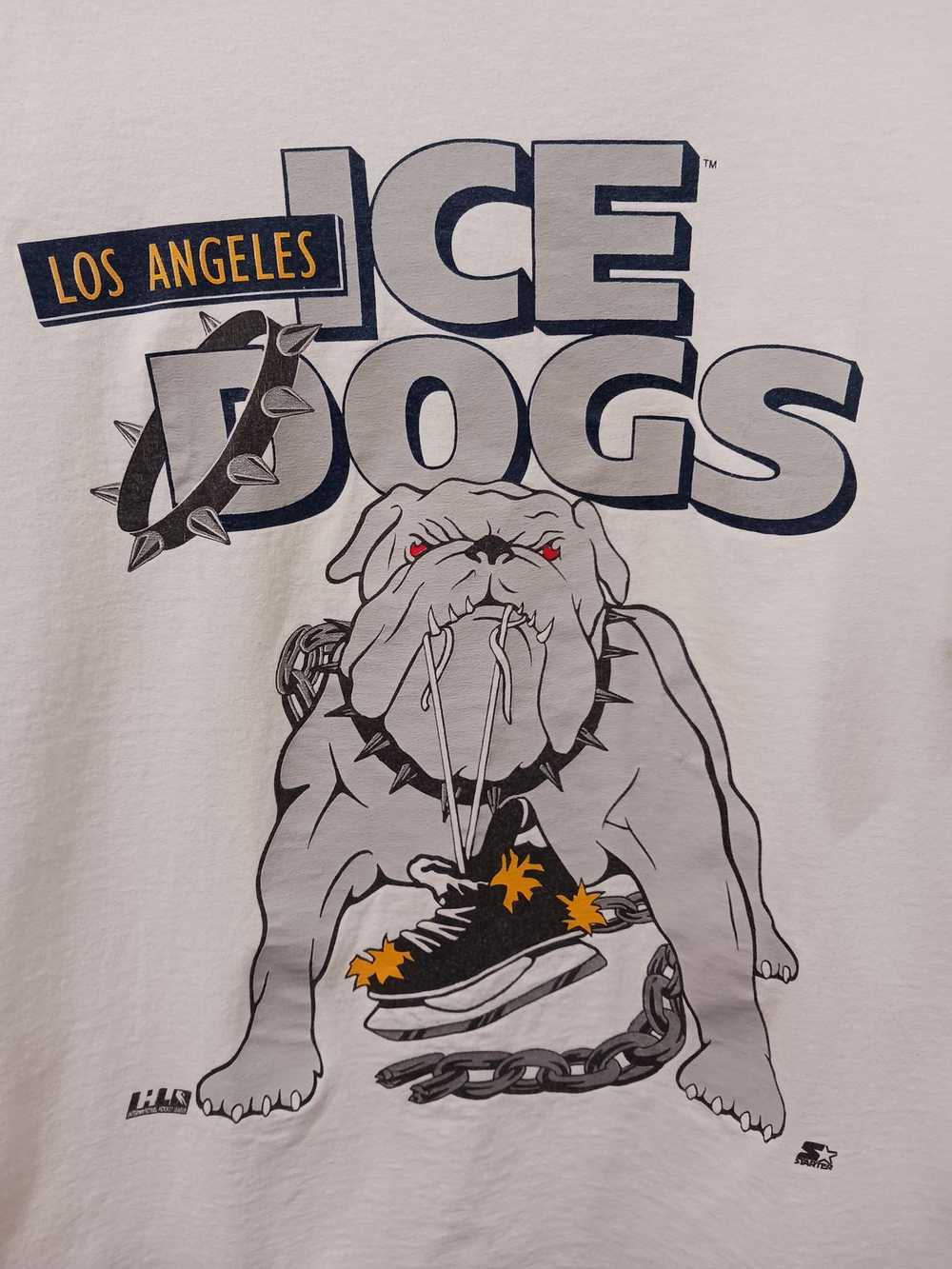 Starter × Vintage Starter Los Angeles Ice Dogs 19… - image 3