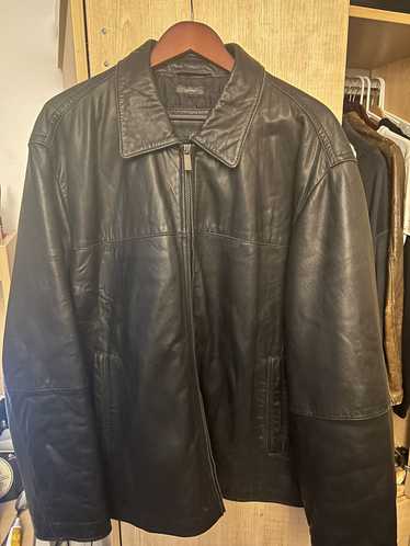 Perry Ellis Portfolio Perry Ellis Lambskin Leather