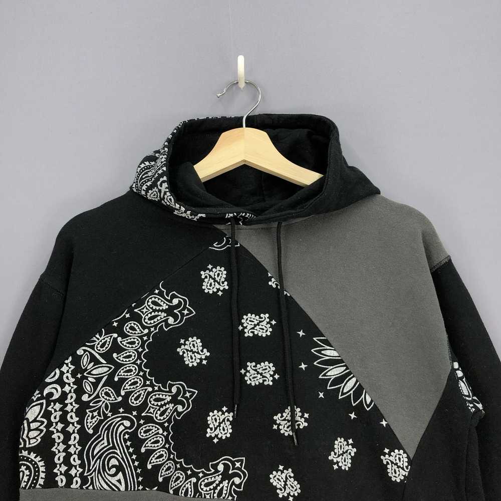 Japanese Brand × Vintage Paisley Sweatshirt Hoodi… - image 3