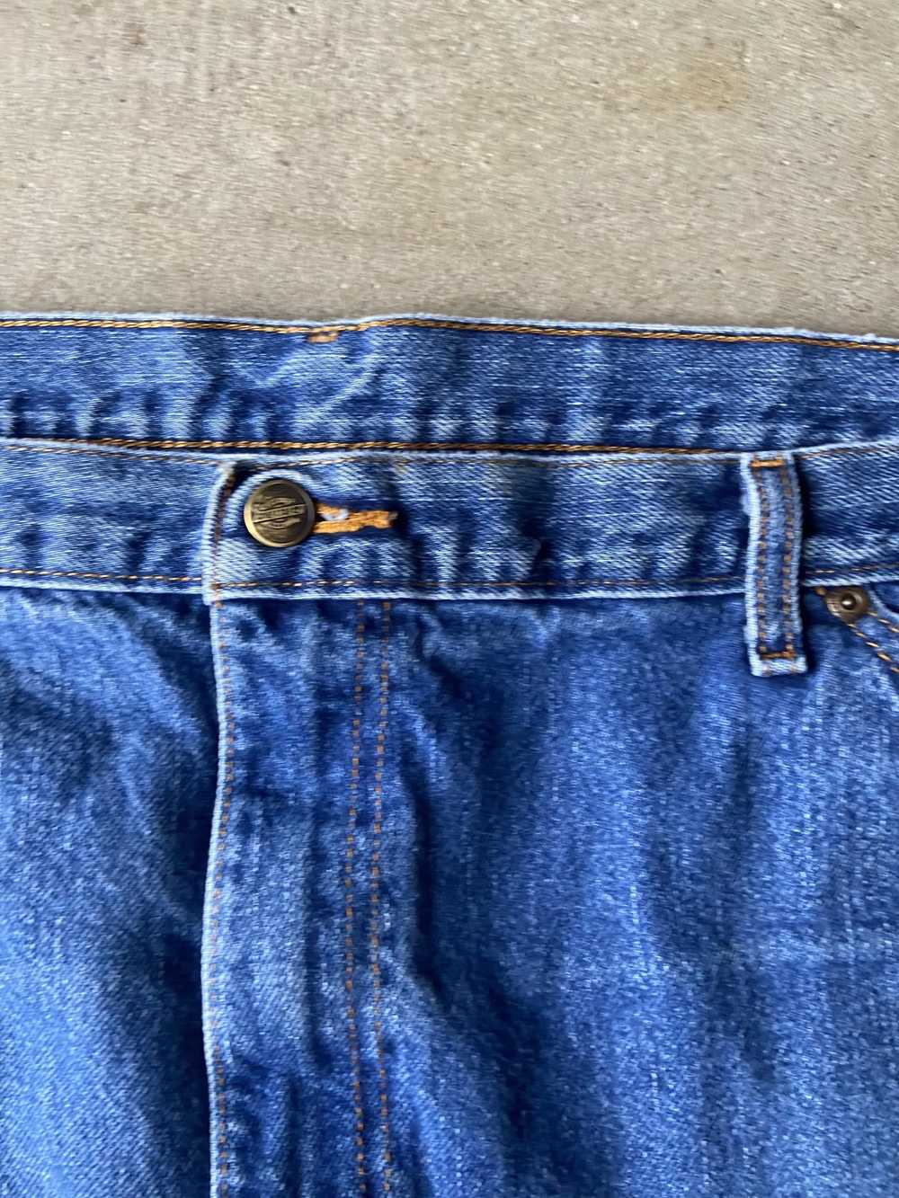 Dickies Dickies Faded Blue Jeans - image 5